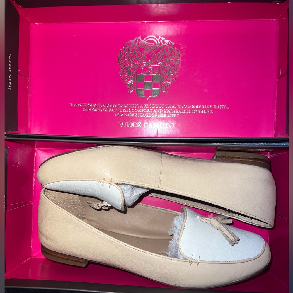 Vince Camuto Lidia Leather Flats
